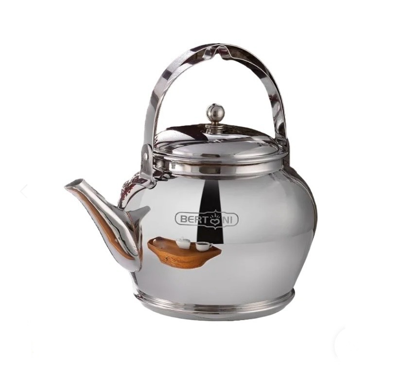 کتری لوله دار  کروم برتونی مدلbertoni101